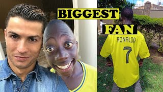 MEETS BIGGEST FAN  CHRISTIANO RONALDO  RANGO TENGE TENGE [upl. by Seavey]