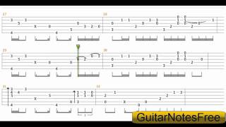 I Believe I Can Fly  Sungha Jung Guitar Tab HD [upl. by Neysa]