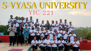 SVYASA YIC 221 [upl. by Concordia]