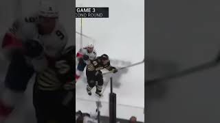 Sam Bennett with a questionable “hit” on Brad Marchand hockey [upl. by Ahsino]