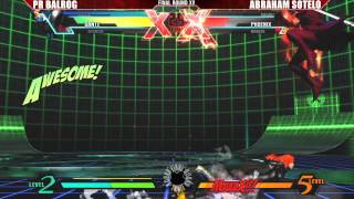 UMVC3 PR Balrog vs Abraham Sotelo Neo FR XV  Road to Evo 2012 [upl. by Eusadnilem187]