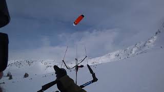 Obertauern Snowkiting 17 1 2019 [upl. by Kavanagh10]