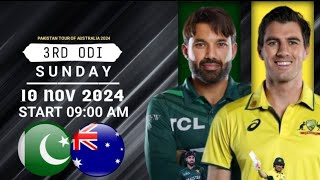 PAK🆚AUS  3rd ODI AUS vs PAK 2024🤯🏏 100 Percent Toss amp match winner hai 😱👍cricket match [upl. by Noirda]