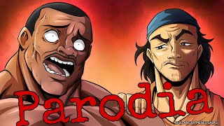 Biscuit Oliva Vs Guevara  Baki parodia [upl. by Ardnuahc]