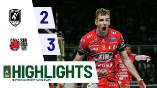 Sonepar Padova vs Sir Susa Vim Perugia  Superlega Credem Banca VBTV Match Highlights [upl. by Eustache]