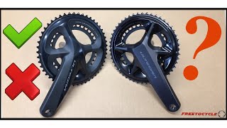 Shimano Ultegra R8100 Chainrings On R8000 Crank Arms [upl. by Garv967]