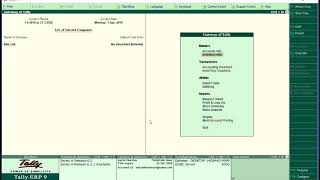 Freight Charges applicable in Sales Invoice with GST Tally erp9 [upl. by Veronika]