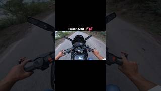 today ride o pulsar 220f bs4 🚀💕ytshorts [upl. by Alokin]