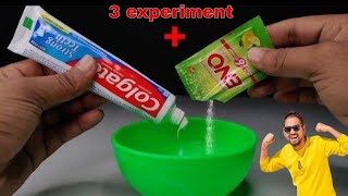 Easy Science Experiments to do at Home  enomachisshampooColgate experiment [upl. by Petrine627]