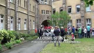 Aloisiusfest 2014  Parade auf dem Calvarienberg [upl. by Ahsoym301]