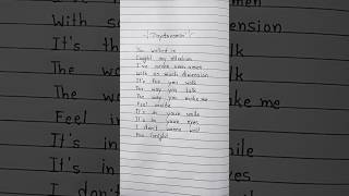 Ariana Grande  Daydreaming Lyrics shorts songlyrics [upl. by Rogers]