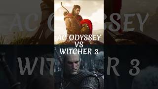 AC ODYSSEY vs WITCHER 3 shorts [upl. by Orva]