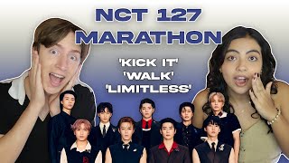 NCT 127 Marathon  Reacting to Kick It  Limitless  Walk  Music Producer and Editor React [upl. by Ssecnirp]