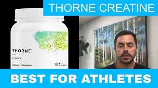 Thorne Creatine Monohydrate Powder Review and Benefits  Best For Athletes  Dr Bell Health [upl. by Aney561]