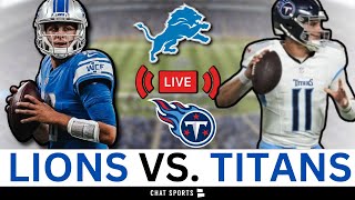 Lions vs Titans Live Streaming Scoreboard PlayByPlay Game Audio amp Highlights  NFL Week 8 [upl. by Welford390]