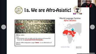 AfroAsiatic Shemitic Hebrew AASH Presents quotWe are ShemiticSemiticquot Part 1 quotWe are AfroAsiaticquot [upl. by Cony]