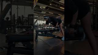 3 of my staples on back day 🤍 backdayworkout backexercises fitnessmotivation gymmotivation [upl. by Goggin]