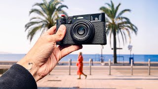 Epic Sunrise Street Photography POV  Fujifilm X100V 🇫🇷 [upl. by Ahsinat]