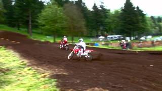 Motocross Crash  Tiger Lacey [upl. by Mapel556]