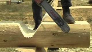 Log Homes amp CabinsLayout amp Scribing 3 of 4mp4 [upl. by Storer638]