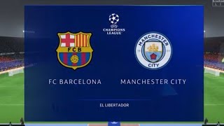 Barcelona Vs Man City  Road To Istanbul Final  Groups MD 5 [upl. by Gnohc110]