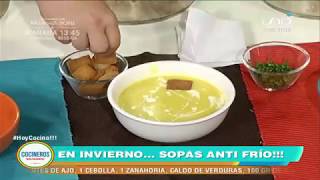 SOPAS  Pollo Zapallo y Lenteja  Cocinero Diego Molina [upl. by Dysart]