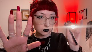 ASMR Vampire Girl helps you getting something out of your eye [upl. by Kylynn]