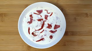 Die leckerste Labneh mit Pastirma [upl. by Evangelina]