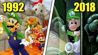 Evolution of Luigi Games 1992  2018 [upl. by Gnal]