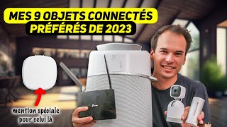 DOMOTIQUE  Mes 9 objets incontournables de la maison connectée en 2023 [upl. by Nwahsad]