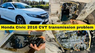 Honda Civic 2016 CVT transmission problem ￼ [upl. by Curtice166]