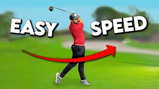 How to generate EFFORTLESS speed from an EASY swing [upl. by Nawd183]