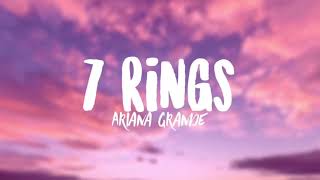 Ariana Grande  7 Rings Clean  Lyrics [upl. by Croner]