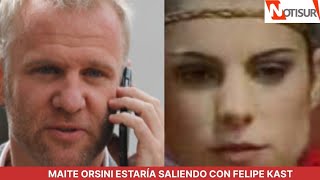 Maite Orsini estaría saliendo con Felipe Kast [upl. by Ecille]