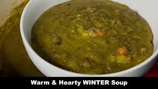 Homemade SPLIT PEA Soup  Soup with HAM BONE [upl. by Eissac234]