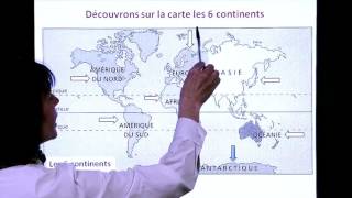 GEOGRAPHIE  Les continents et le planisphère Françoise CHAVE CHAPUIS [upl. by Marylee]