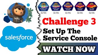 Set Up the Service Console  Salesforce Trailhead  Add the Softphone Utility to Your App [upl. by Anhavas]