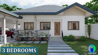 3 Bedroom House Design  10x8m 80sqm [upl. by Umont842]