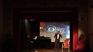 Italian Opera Taormina  Nessun Dorma  Tenore Angelo Villari [upl. by Ynafit]