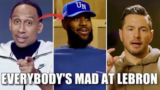 Lebron James amp JJ Redick New Podcast Has The NBA Pissed Stephen A Draymond Green amp More MUST SEE [upl. by Arrec]