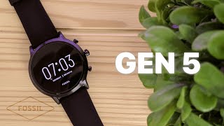 Fossil Gen 5 Carlyle Smart Watch Review [upl. by Ashman]