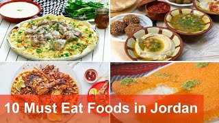 10 Must Eat Foods in Jordan [upl. by Nawek]