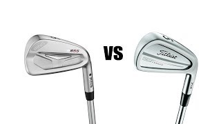 Titleist 714 CB Irons Vs Ping S55 Irons Comparison and Review [upl. by Chiang]