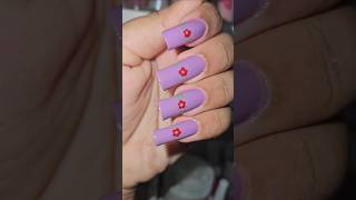 Easy with floral nail art design 💅🏽 naildesign2024 nailart2024 shortsvídeo youtubeshorts [upl. by Aisayt763]