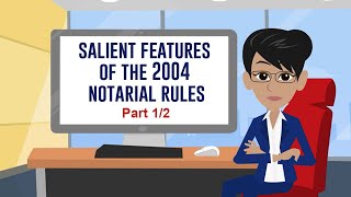 Salient Features of the 2004 Notarial Rules Part 12 [upl. by Joice204]