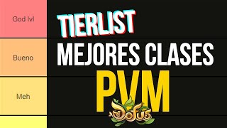 Las MEJORES CLASES para PVM  Tier List  Dofus 266 [upl. by Adnolor967]