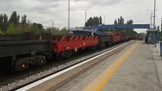 Swinton 4 September 2024 66207 DB Cargo [upl. by Lanam175]