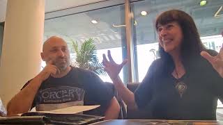 Sorcery  une interview avec Vincent Pompetti et Séverine Pineaux with english sub [upl. by Nehcterg]