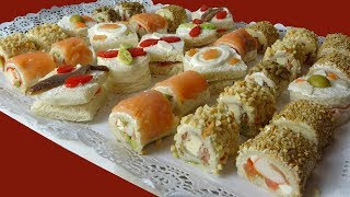 CANAPÉS VARIADOS Y ORIGINALES  RECETA FÁCIL PARA NAVIDAD [upl. by Hall]