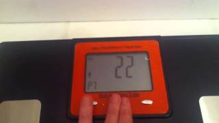 Using my new body analysis scale [upl. by Rriocard]